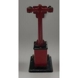 Vintage Marx O Gauge No 408 Electric Railroad Lamp Post Light Lantern Train